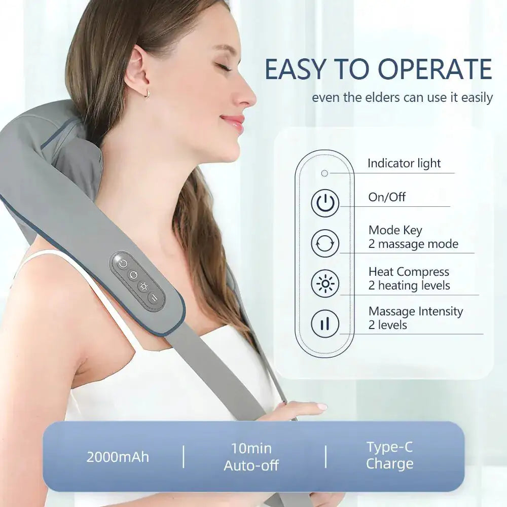 Divinemassager™ - Neck and Shoulder Massager with Heat